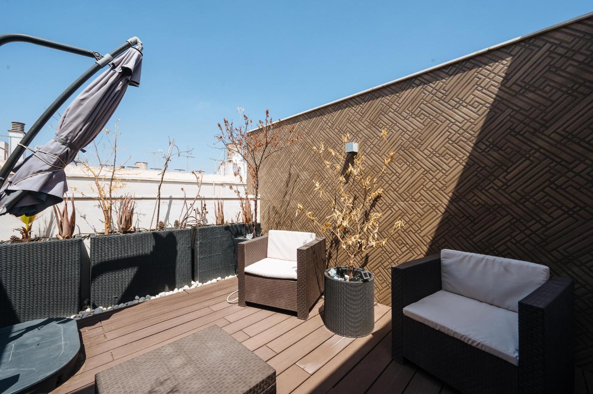 Elegant Duplex 3 Master Bedrooms And Private Sevilla Buitenkant foto